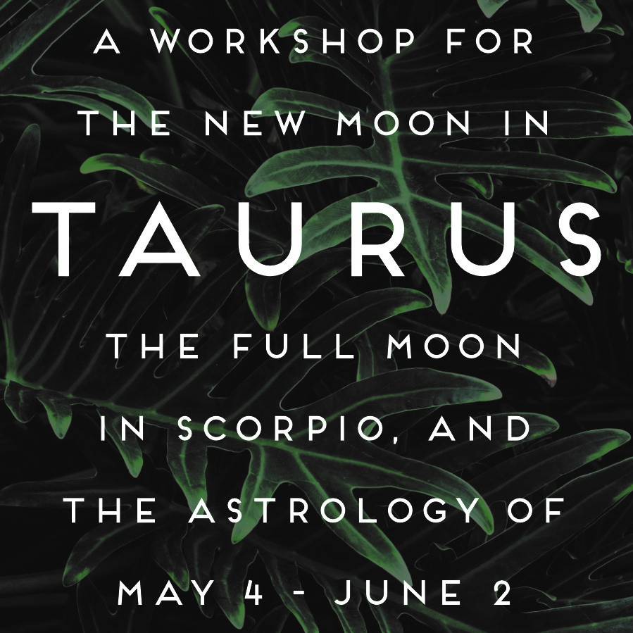 Horoscopes for the New Moon in Taurus - May 2019 ~ Chani Nicholas