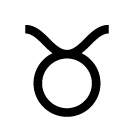 Taurus glyph