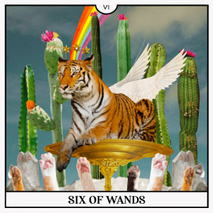 Six of Wands Tarot Card 