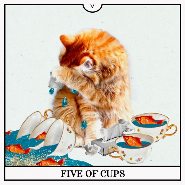 Five of Cups Tarot card 