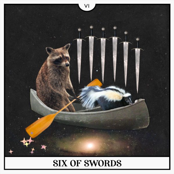 Six of Swords Tarot Card for Your Guide to the Week of January 10th