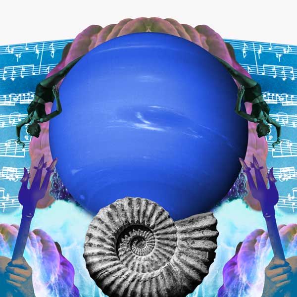 Collage for Neptune in Pisces