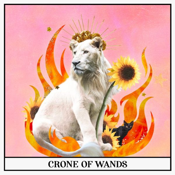 Chrone of Wands Tarot Card
