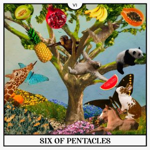 Six of Pentacles Tarot Card for Your Guide to the Week of April 25th for