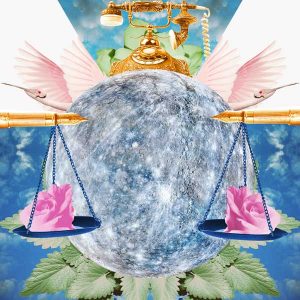 Collage for Mercury in Libra horoscope