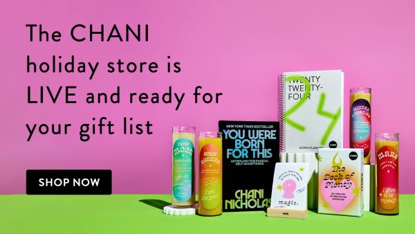 The CHANI holiday shop is live.  Click here to shop